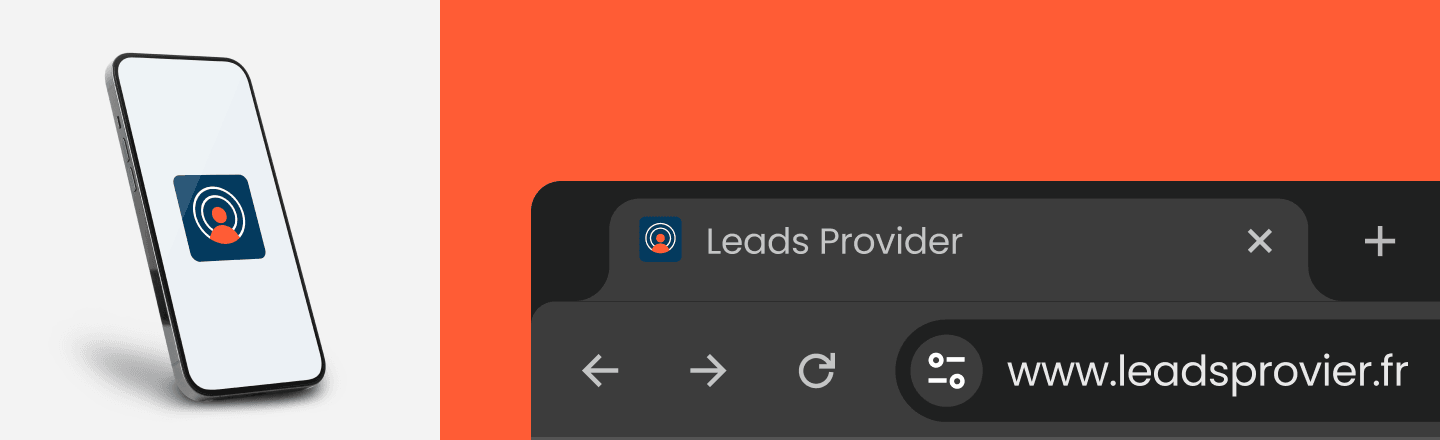 Leads Provider© - Branding — case study page 2