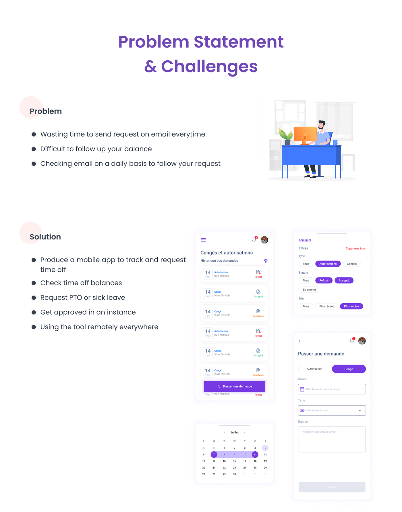 My Inspire | Leave Management App | UX/UI Case Study — case study page 6