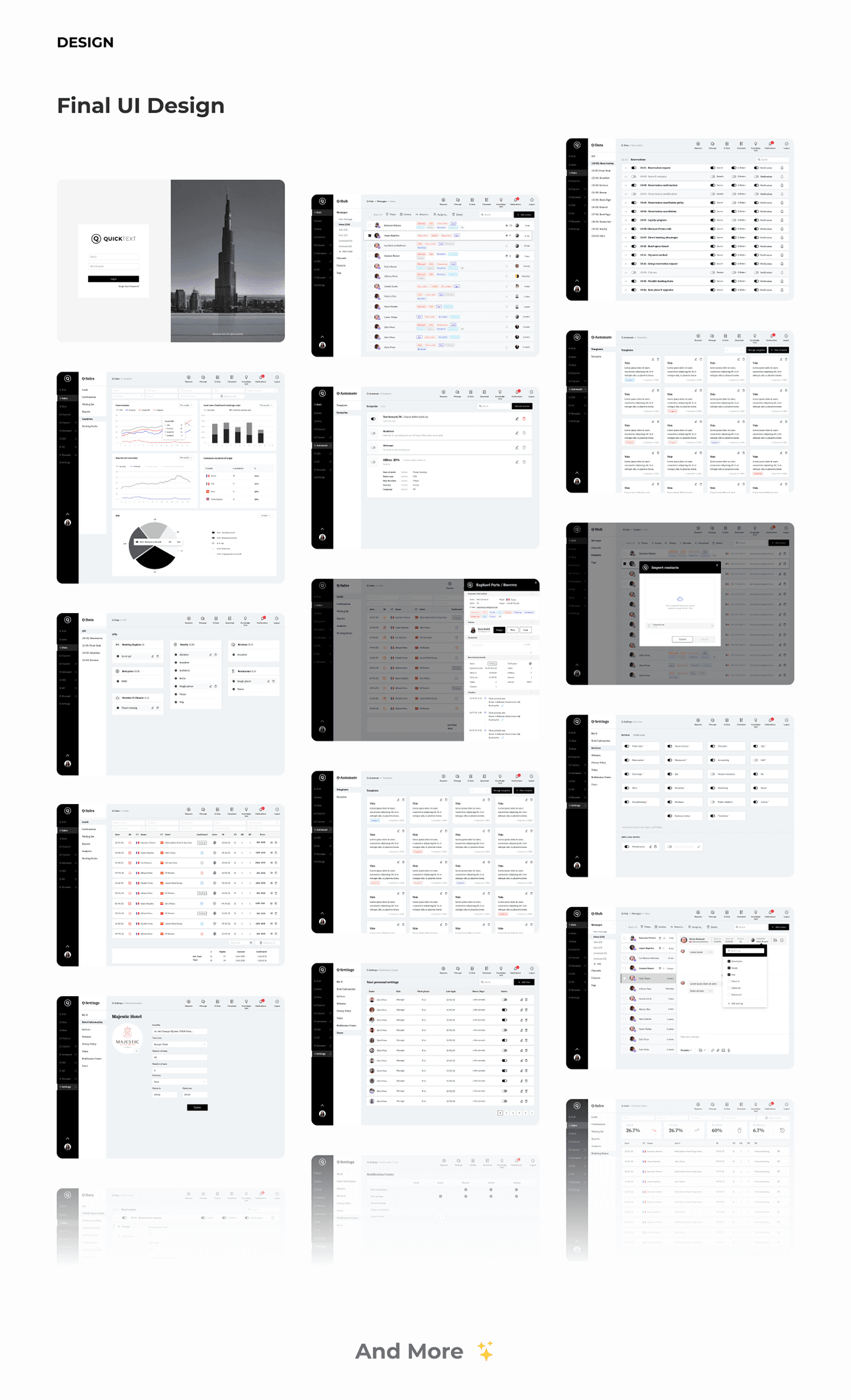 UX Case Study: Quicktext – SaaS Dashboard - Gallery 7