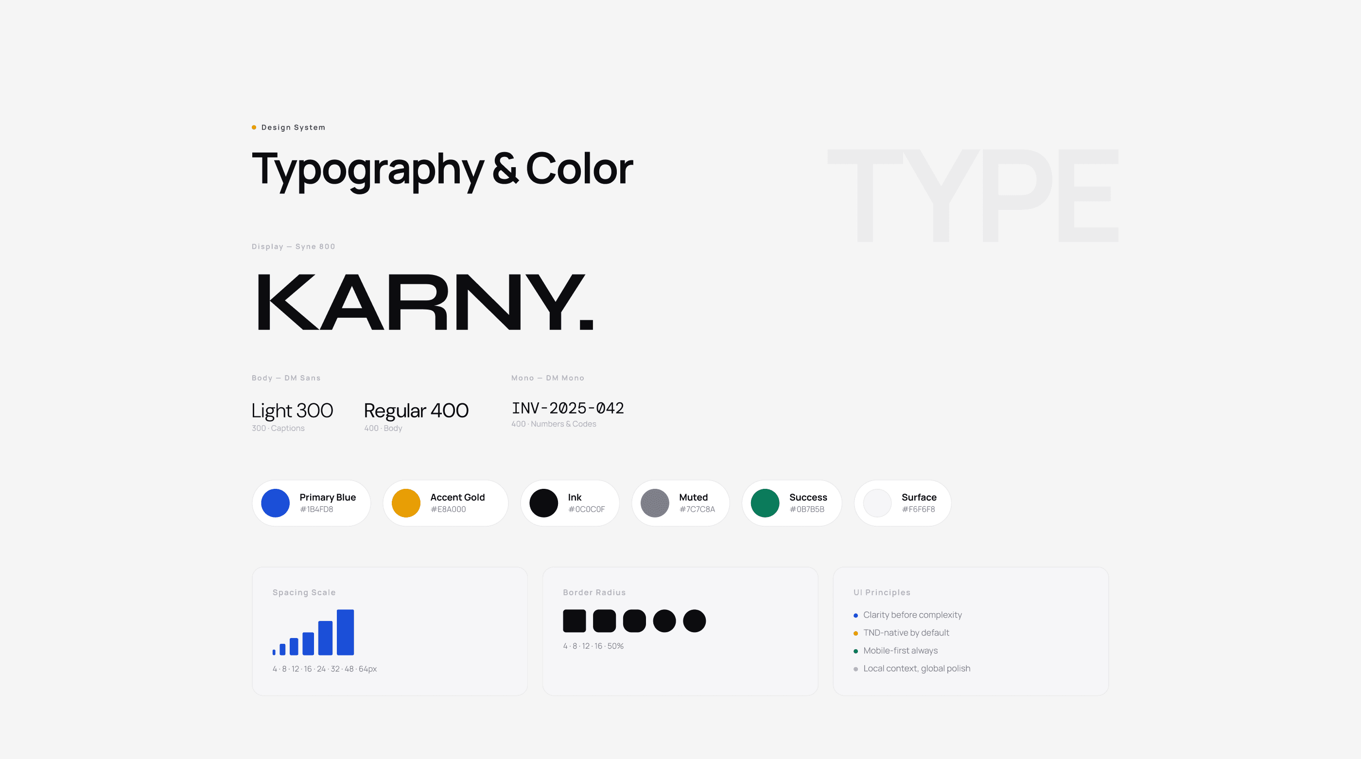 Karny · SaaS Invoicing Platform UX Case Study - Gallery 2