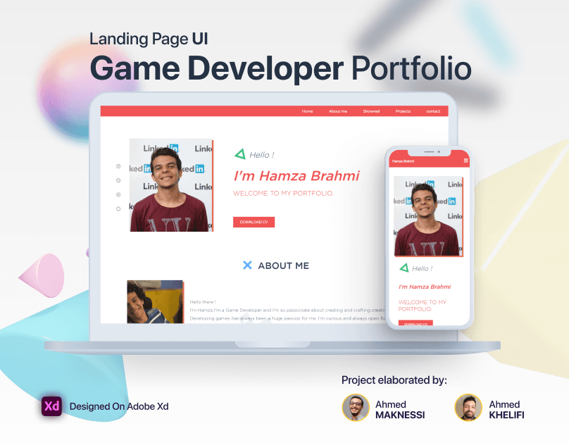 UI – Game Developer Portfolio